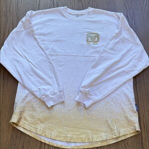 Walt Disney World Gold and Pink Spirit Jersey Size Small